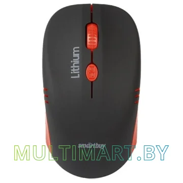 Мышь Smartbuy One 344CAG (черный/красный)